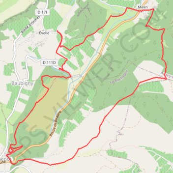 Sentiers Theodor Monod GPS track, route, trail
