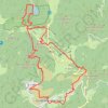 Parking pique-nique Blanschen, Grand Ballon, Lac du ballon GPS track, route, trail