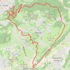 Crêtes de Brié par la Combe du Moulin, Villeneuve et Romage GPS track, route, trail