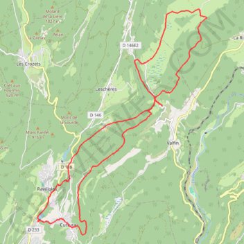 Cuttura - Prés de la Rixouse GPS track, route, trail