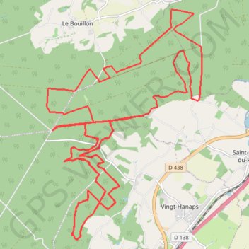 La Diable d'Écouves - La course GPS track, route, trail