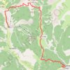 Col du Tronchet - randonnée pédestre GPS track, route, trail