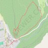 Vierge de Chateland GPS track, route, trail
