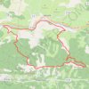 Chemin de croix montagnard GPS track, route, trail