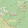Circuit du Mont Pelet GPS track, route, trail