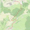 Sur les Pas des Huguenots - Mens - Saint-Jean-D'Hérans GPS track, route, trail