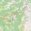 Vers Lentillères GPS track, route, trail
