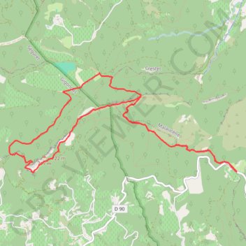 Mont Saint Amand GPS track, route, trail