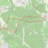 De Lagarde-Paréol au Castellas d'Uchaux GPS track, route, trail