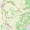 Les cerisaies de Vallan - Gy-l'Evèque GPS track, route, trail