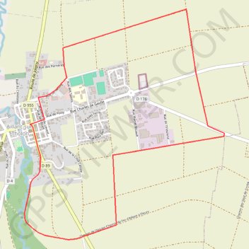 La Croix de l'Orme - Aillant-sur-Tholon GPS track, route, trail