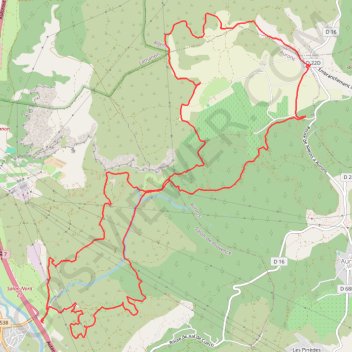 Tallagard - Salon de Provence GPS track, route, trail