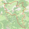 Trail valberg bleu GPS track, route, trail