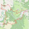 Igues de Compolibat - Prévinquières GPS track, route, trail