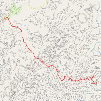 Peekaboo Camp GPS track, route, trail