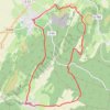 Monts de Gy - Tour des Bois de Plumont GPS track, route, trail
