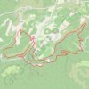 Les gorges de l'Aiguebrun (Sivergues - Buoux) GPS track, route, trail