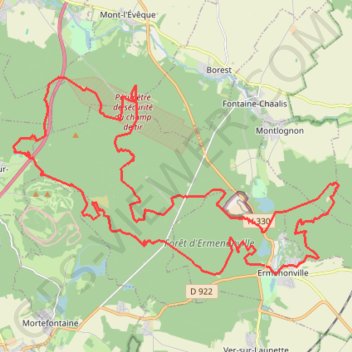 Ermenonville 47 GPS track, route, trail