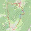 Chamechaude - Boucle depuis Le Sappey GPS track, route, trail