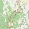 Bois de la Dame - La Pierre Sanglante GPS track, route, trail