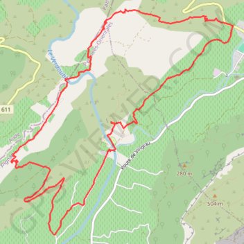 Rando reconnue GPS track, route, trail