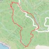 Massif du Cap Sicié - Quicon - Montjoie - Roumagnan GPS track, route, trail