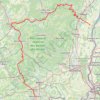 Le sentier des ducs de Montbéliard à Marckolsheim GPS track, route, trail