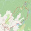Le Roc Blanc GPS track, route, trail