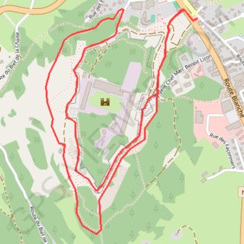 Le Tour du Fort des Rousses - Les Rousses GPS track, route, trail