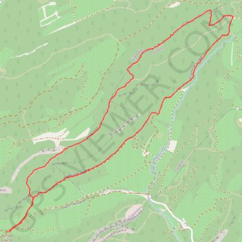 Crete du Cayron par le Fenouillet GPS track, route, trail
