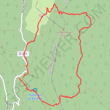 23 déc. 2020 à 10:41:54 GPS track, route, trail