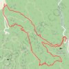 Le riou sec - Montpellier le vieux GPS track, route, trail