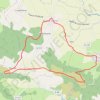 La Chaux et le bois de Jaby - Mareugheol GPS track, route, trail