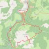 Château Rocher-Gorges de la Sioule GPS track, route, trail