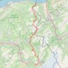 Du Léman au Mont Blanc GPS track, route, trail