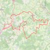 Voie 2DB-B45 - Madonne-et-Lamerey - Vrecourt - Madonne-et-Lamerey GPS track, route, trail