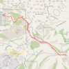 Echo Canyon Trail to Camelback Mountain in Echo Canyon Recreation Area GPS track, route, trail