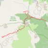 Du hameau des Combes au pied du Col de Vallouise GPS track, route, trail
