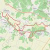 Salignac sur Charente 25 kms GPS track, route, trail