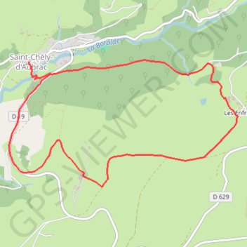 La Voie Romaine GPS track, route, trail
