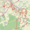 Raid 77 KM-split GPS track, route, trail