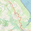 Le chemin aux Anglais - De Montebourg à Carentan GPS track, route, trail