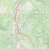 Beaumes de venise - La Coucourde GPS track, route, trail