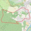 Tour de Vaux GPS track, route, trail