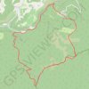 De Buoux à Sivergues par Aigubrun GPS track, route, trail