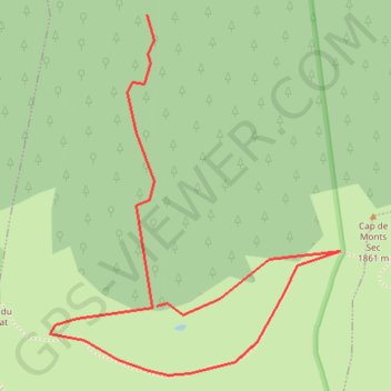Randonnée du 05/05/2023 à 19:48 GPS track, route, trail
