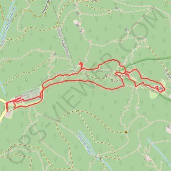 Hartmannswillerkopf ou Vieil Armand GPS track, route, trail