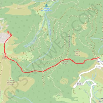 Col de Bazes GPS track, route, trail