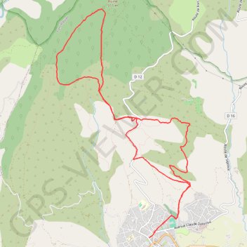 La classique du Clot GPS track, route, trail