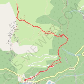Baus de la Frema GPS track, route, trail